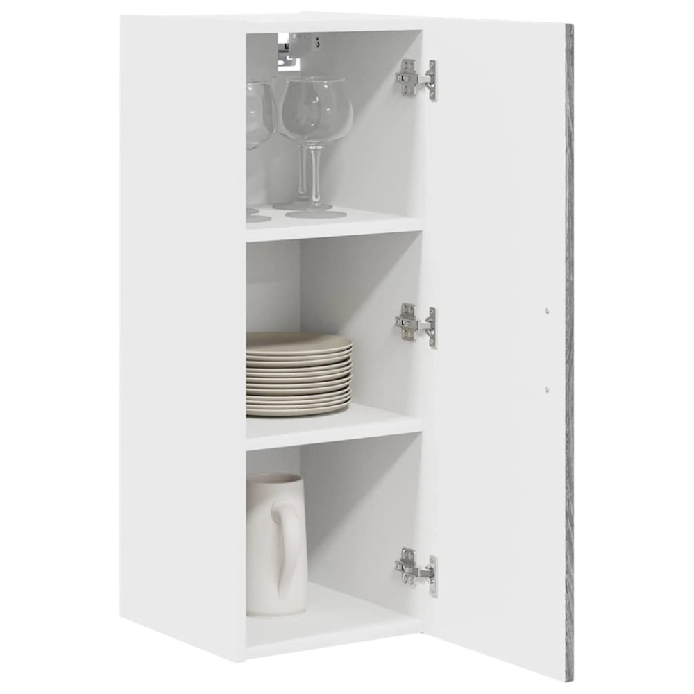 Produktbild för Diskmaskin panel Kalmar 2 pcs Grå Sonoma 30 x 31 x 80 cm