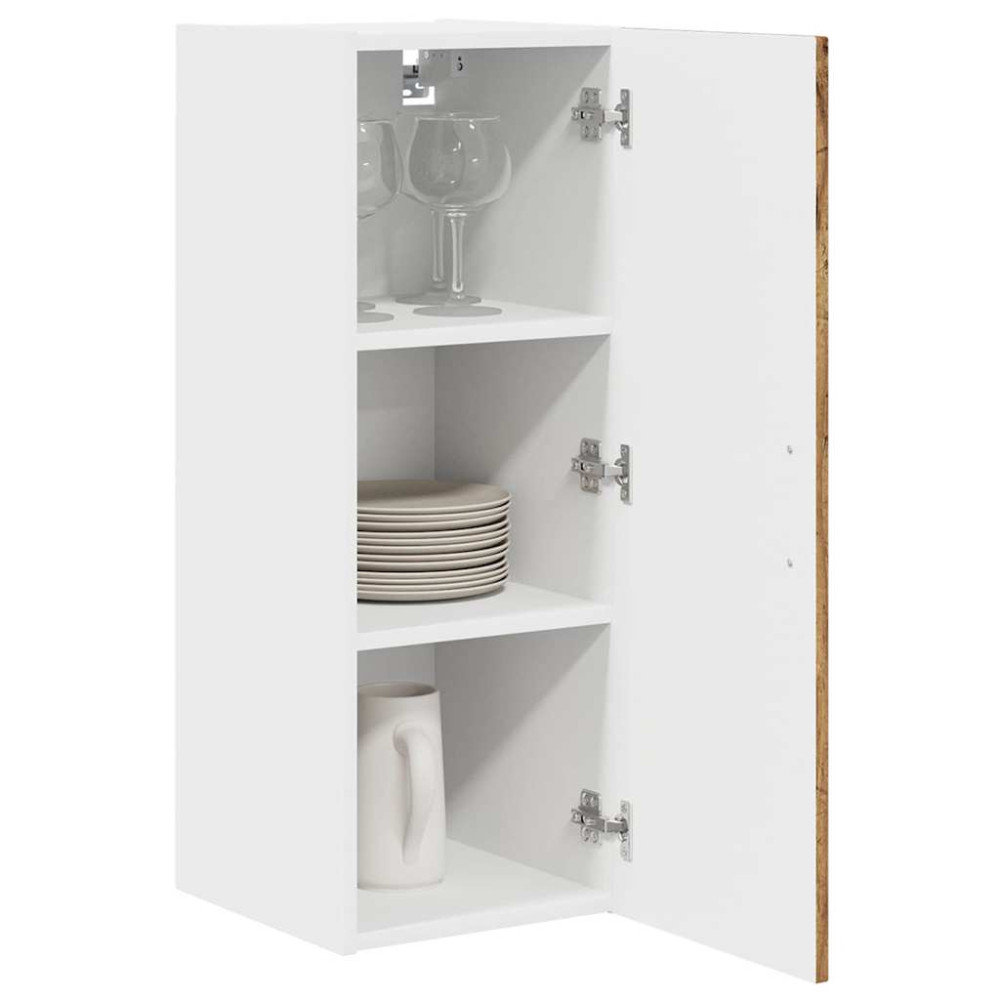 Produktbild för Diskmaskin panel Kalmar 2 pcs Gammalt trä 30 x 31 x 80 cm