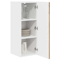 Produktbild för Diskmaskin panel Kalmar 2 pcs Gammalt trä 30 x 31 x 80 cm