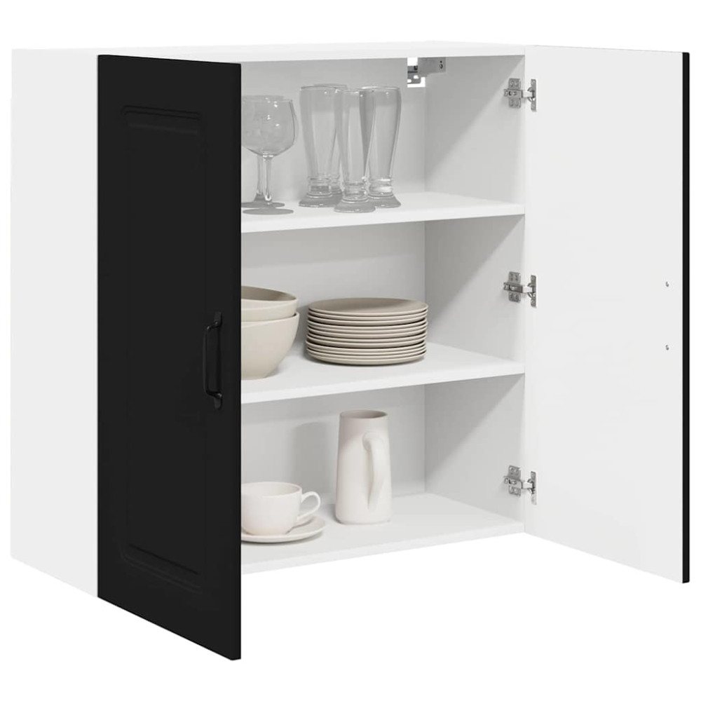 Produktbild för Diskmaskin panel Kalmar Svart 80 x 31 x 80 cm Konstruerat trä