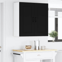 Produktbild för Diskmaskin panel Kalmar Svart 80 x 31 x 80 cm Konstruerat trä