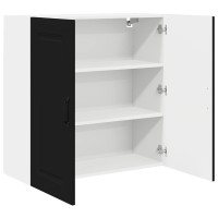 Produktbild för Diskmaskin panel Kalmar Svart 80 x 31 x 80 cm Konstruerat trä