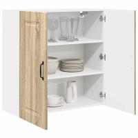 Produktbild för Diskmaskin panel Kalmar Sonoma-ek 80 x 31 x 80 cm