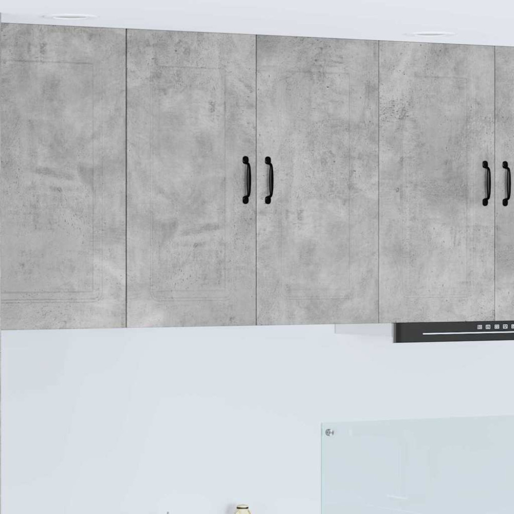 Produktbild för Diskmaskin panel Kalmar Betonggrå 80 x 31 x 80 cm