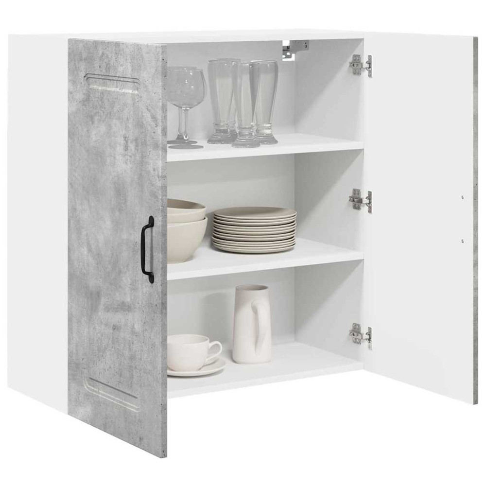 Produktbild för Diskmaskin panel Kalmar Betonggrå 80 x 31 x 80 cm