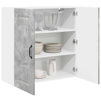 Produktbild för Diskmaskin panel Kalmar Betonggrå 80 x 31 x 80 cm