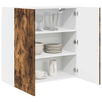 Produktbild för Diskmaskin panel Kalmar Rökt ek 80 x 31 x 80 cm Konstruerat trä