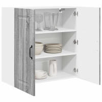 Produktbild för Diskmaskin panel med lagring Kalmar Grå Sonoma 80 x 31 x 80 cm