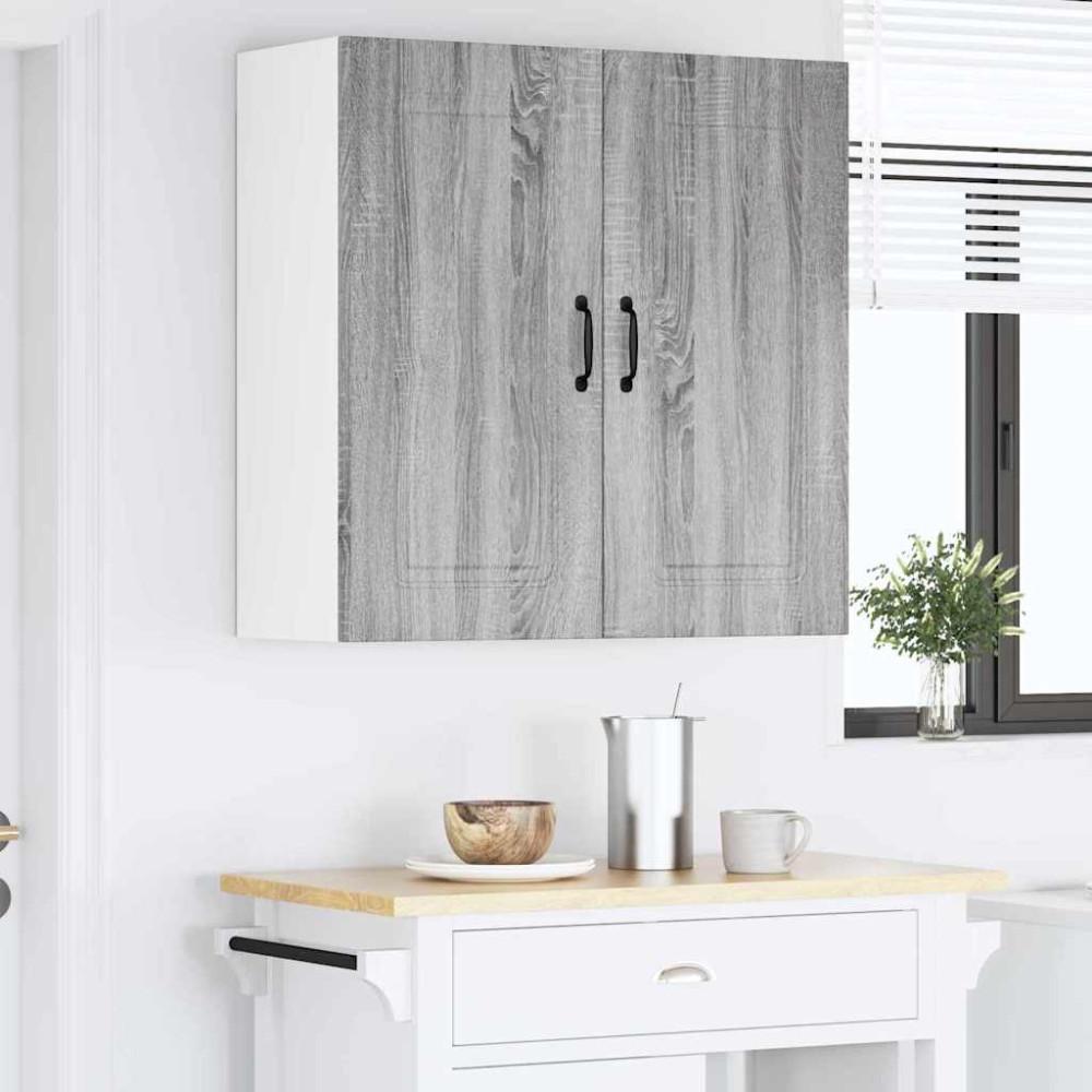 Produktbild för Diskmaskin panel med lagring Kalmar Grå Sonoma 80 x 31 x 80 cm