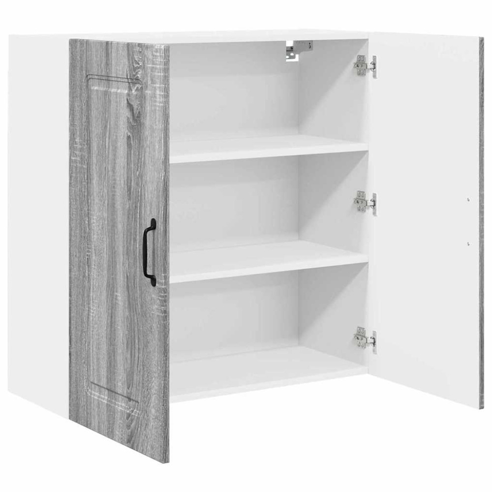 Produktbild för Diskmaskin panel med lagring Kalmar Grå Sonoma 80 x 31 x 80 cm
