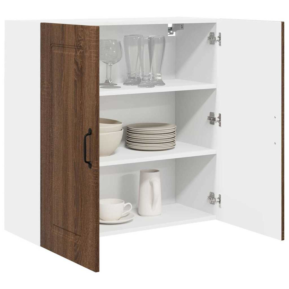 Produktbild för Diskmaskin panel Kalmar Brun Ek 80 x 31 x 80 cm Konstruerat trä
