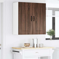 Produktbild för Diskmaskin panel Kalmar Brun Ek 80 x 31 x 80 cm Konstruerat trä