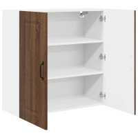 Produktbild för Diskmaskin panel Kalmar Brun Ek 80 x 31 x 80 cm Konstruerat trä