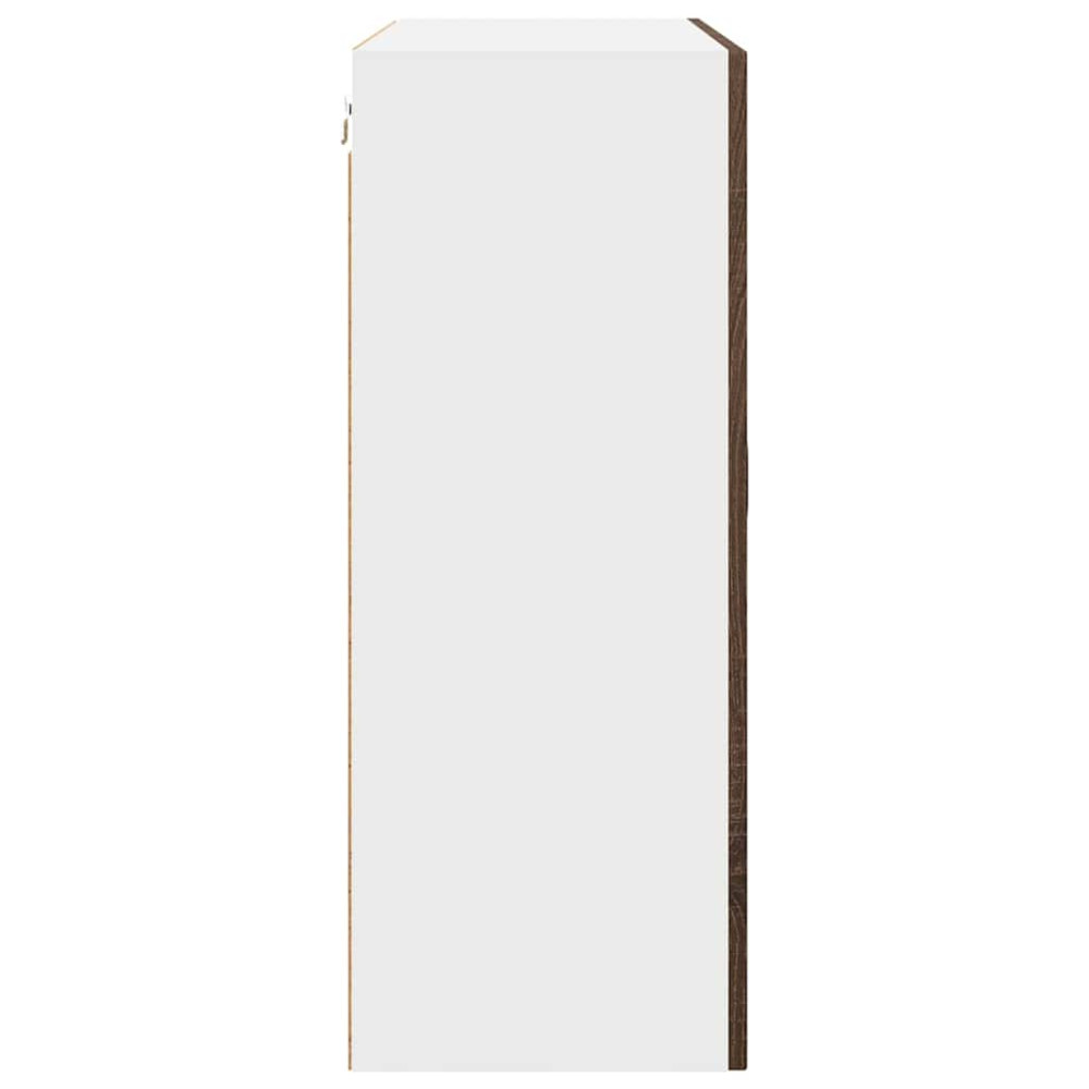 Produktbild för Diskmaskin panel Kalmar Brun Ek 80 x 31 x 80 cm Konstruerat trä