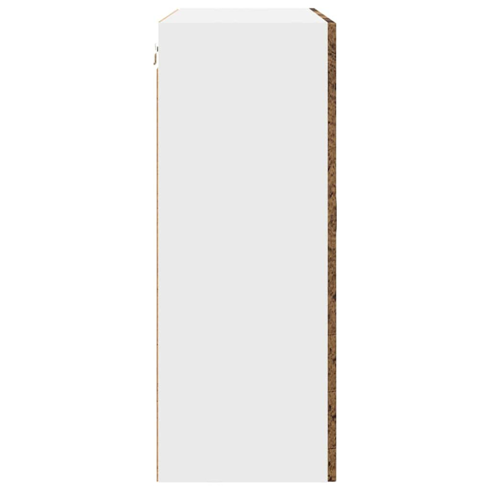 Produktbild för Diskmaskin panel Kalmar Gammalt trä 80 x 31 x 80 cm