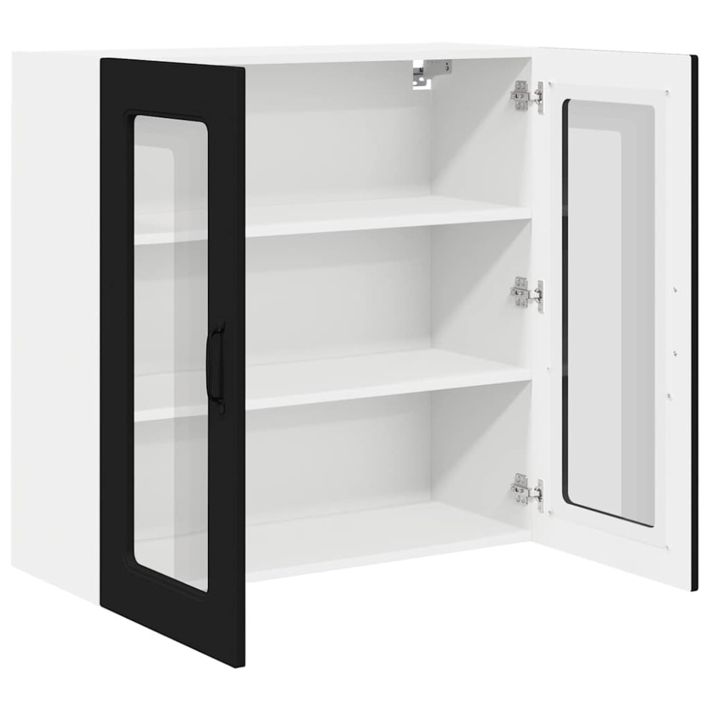 Produktbild för Diskmaskin panel Kalmar Svart 80 x 31 x 80 cm Konstruerat trä