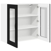 Produktbild för Diskmaskin panel Kalmar Svart 80 x 31 x 80 cm Konstruerat trä