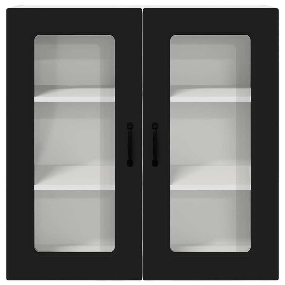 Produktbild för Diskmaskin panel Kalmar Svart 80 x 31 x 80 cm Konstruerat trä