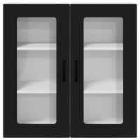 Produktbild för Diskmaskin panel Kalmar Svart 80 x 31 x 80 cm Konstruerat trä