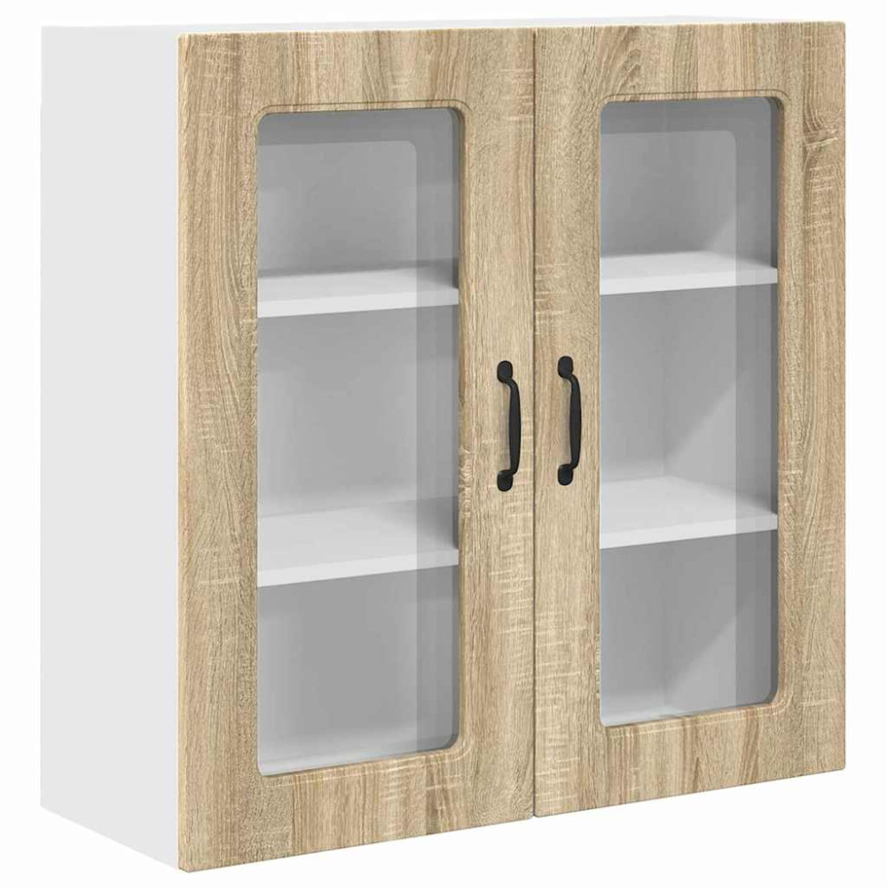 Produktbild för Diskmaskin panel Kalmar Sonoma-ek 80 x 31 x 80 cm