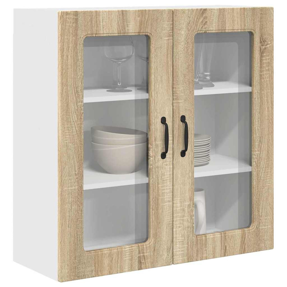 Produktbild för Diskmaskin panel Kalmar Sonoma-ek 80 x 31 x 80 cm