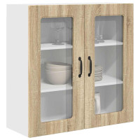 Produktbild för Diskmaskin panel Kalmar Sonoma-ek 80 x 31 x 80 cm