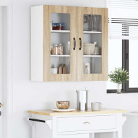 Produktbild för Diskmaskin panel Kalmar Sonoma-ek 80 x 31 x 80 cm