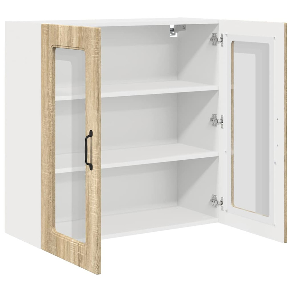 Produktbild för Diskmaskin panel Kalmar Sonoma-ek 80 x 31 x 80 cm