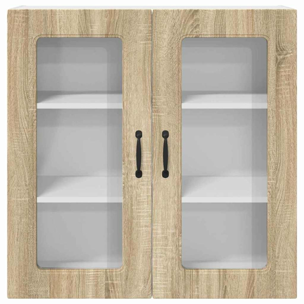 Produktbild för Diskmaskin panel Kalmar Sonoma-ek 80 x 31 x 80 cm