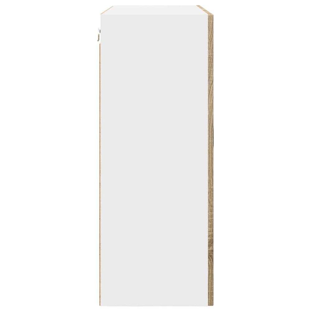 Produktbild för Diskmaskin panel Kalmar Sonoma-ek 80 x 31 x 80 cm