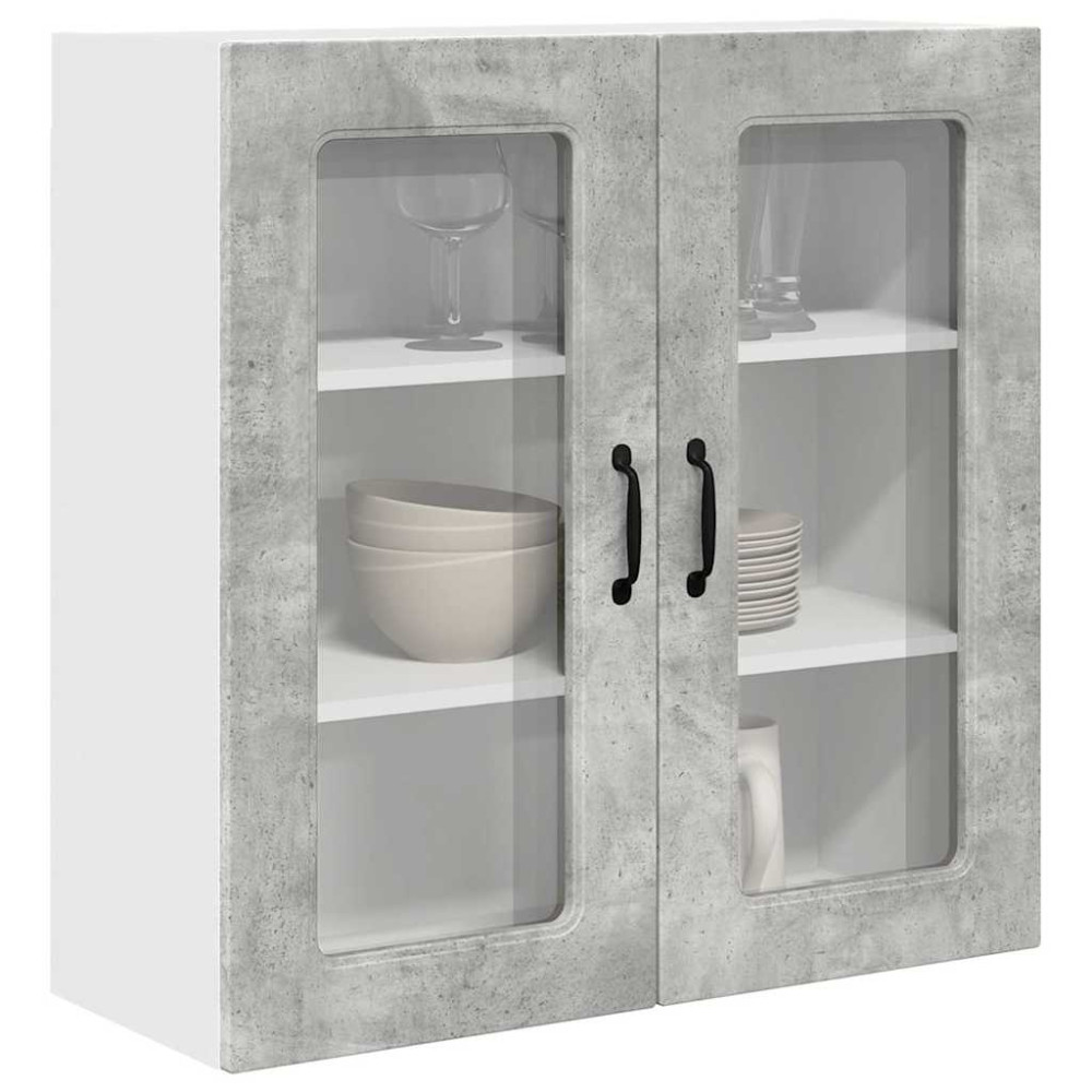 Produktbild för Diskmaskin panel Kalmar Betonggrå 80 x 31 x 80 cm