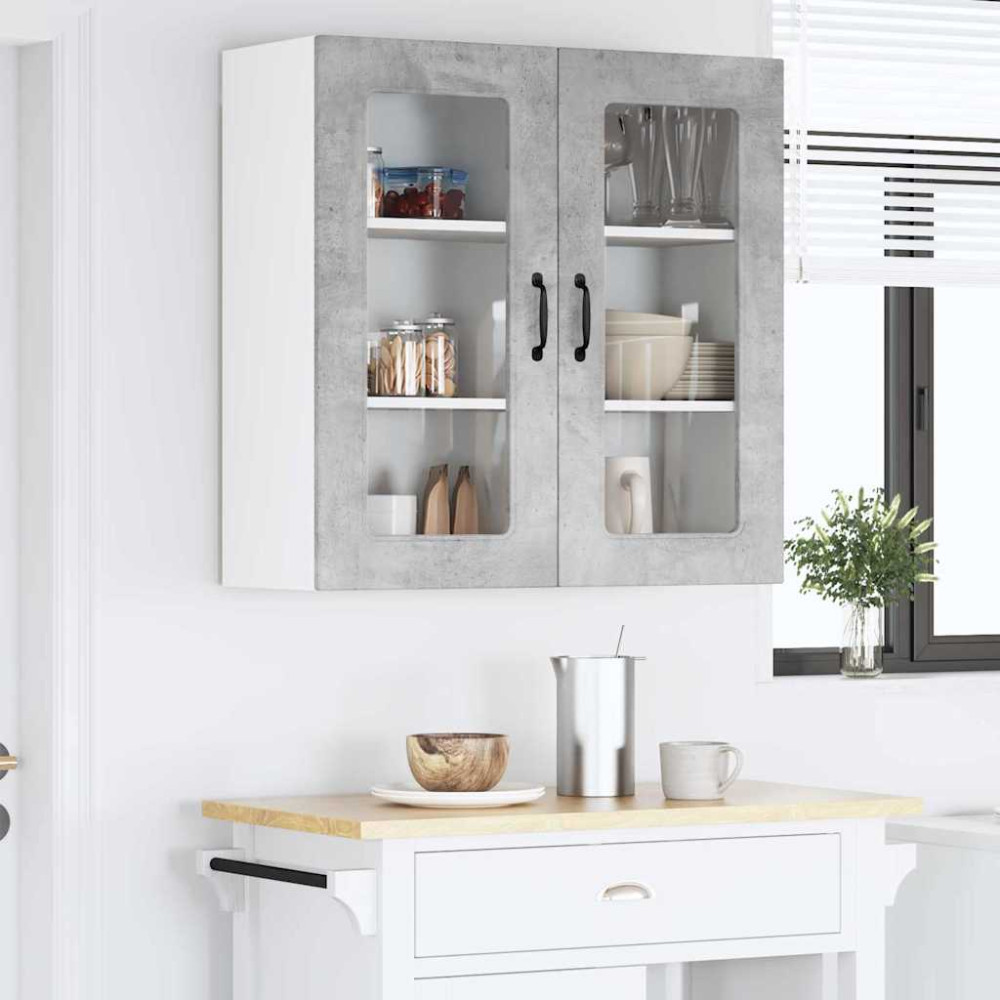 Produktbild för Diskmaskin panel Kalmar Betonggrå 80 x 31 x 80 cm