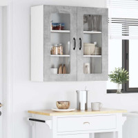 Produktbild för Diskmaskin panel Kalmar Betonggrå 80 x 31 x 80 cm