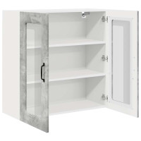 Produktbild för Diskmaskin panel Kalmar Betonggrå 80 x 31 x 80 cm