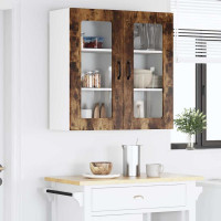 Produktbild för Diskmaskin panel Kalmar Rökt ek 80 x 31 x 80 cm Konstruerat trä