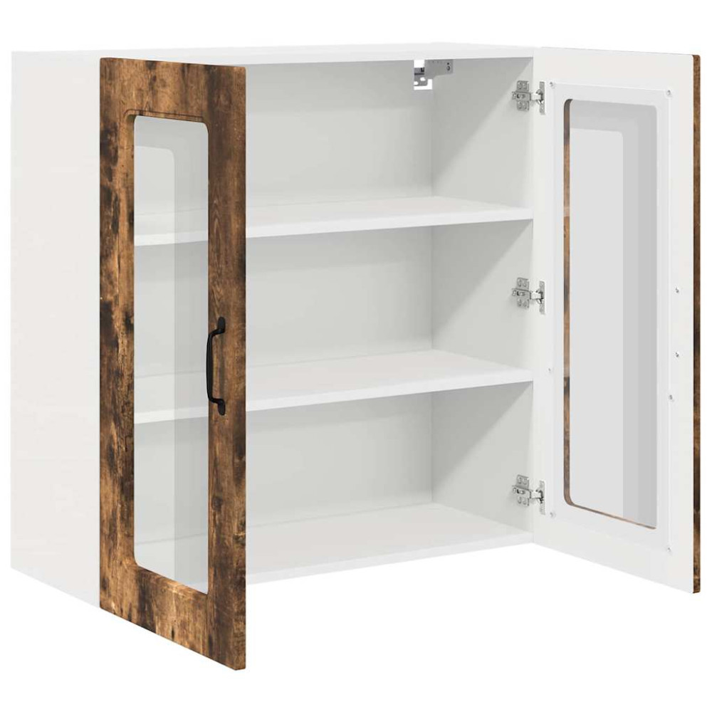 Produktbild för Diskmaskin panel Kalmar Rökt ek 80 x 31 x 80 cm Konstruerat trä