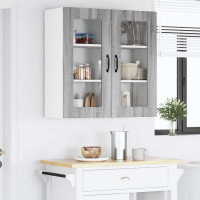 Produktbild för Diskmaskin panel Kalmar Grå Sonoma 80 x 31 x 80 cm