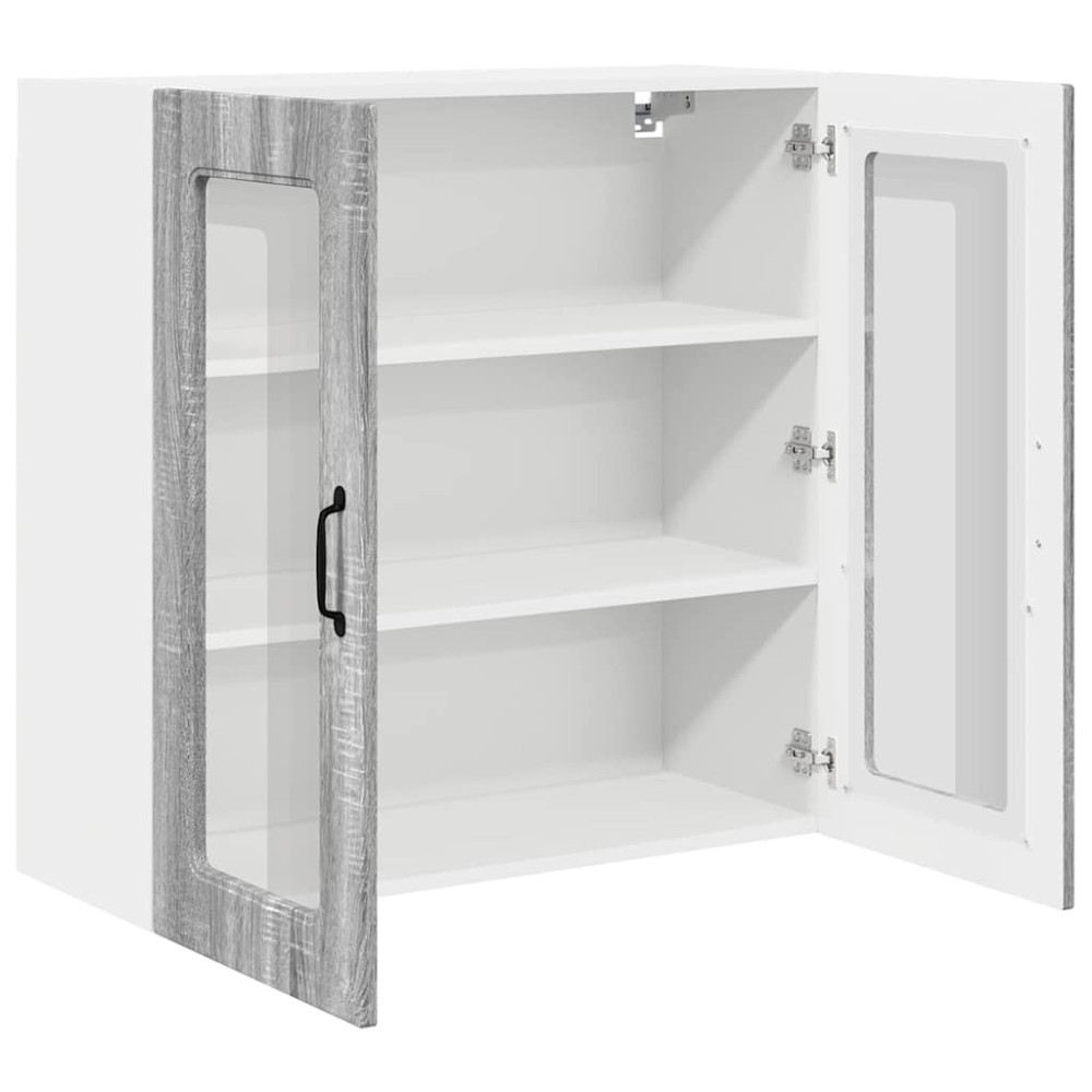 Produktbild för Diskmaskin panel Kalmar Grå Sonoma 80 x 31 x 80 cm