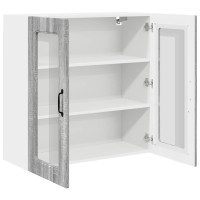 Produktbild för Diskmaskin panel Kalmar Grå Sonoma 80 x 31 x 80 cm