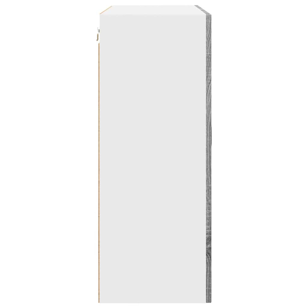 Produktbild för Diskmaskin panel Kalmar Grå Sonoma 80 x 31 x 80 cm