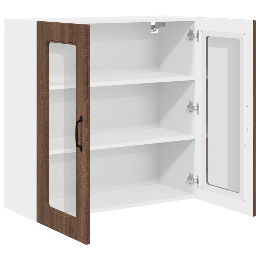 Produktbild för Diskmaskin panel Kalmar Brun Ek 80 x 31 x 80 cm Konstruerat trä