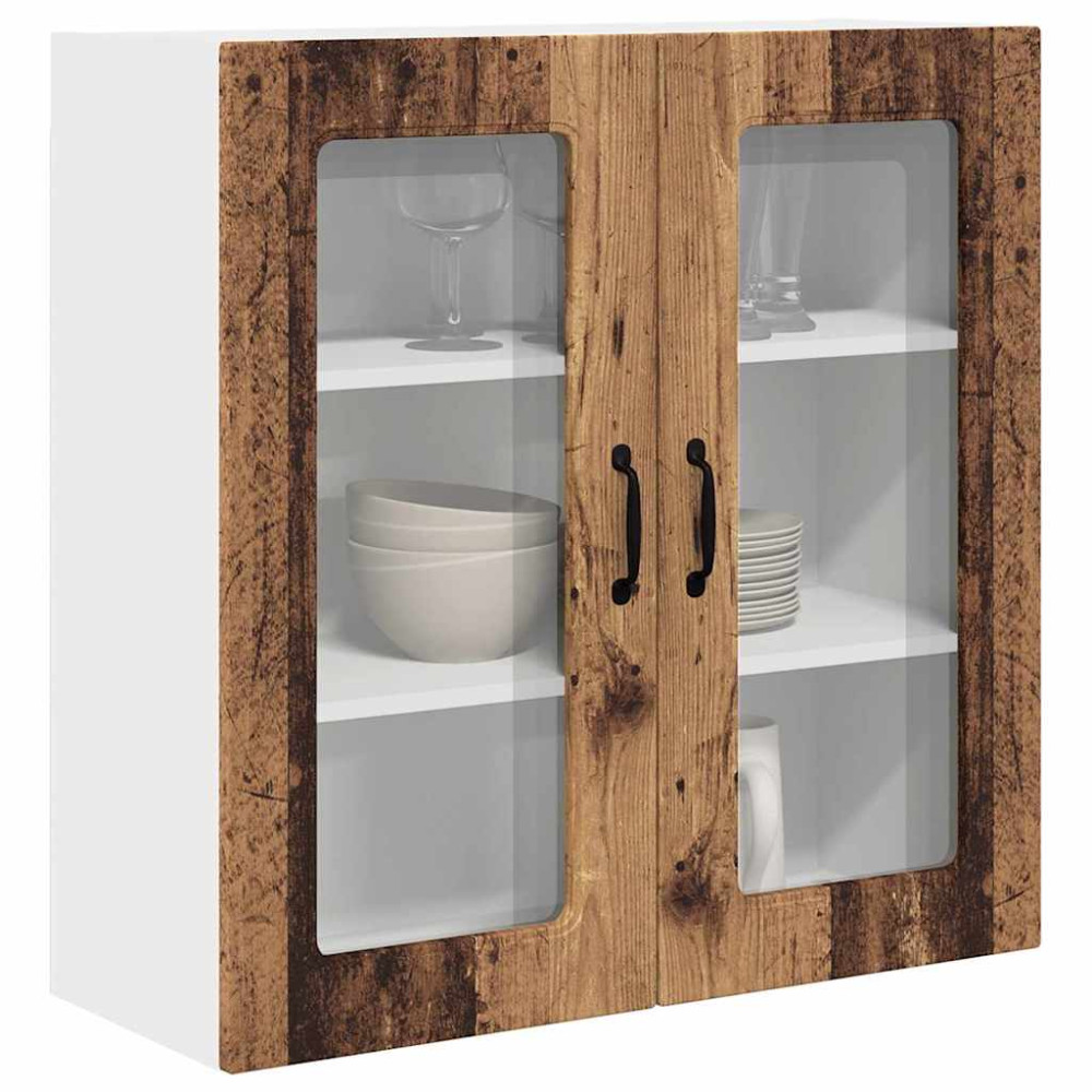 Produktbild för Diskmaskin panel Kalmar Gammalt trä 80 x 31 x 80 cm