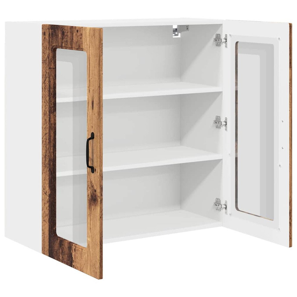 Produktbild för Diskmaskin panel Kalmar Gammalt trä 80 x 31 x 80 cm