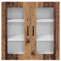 Produktbild för Diskmaskin panel Kalmar Gammalt trä 80 x 31 x 80 cm