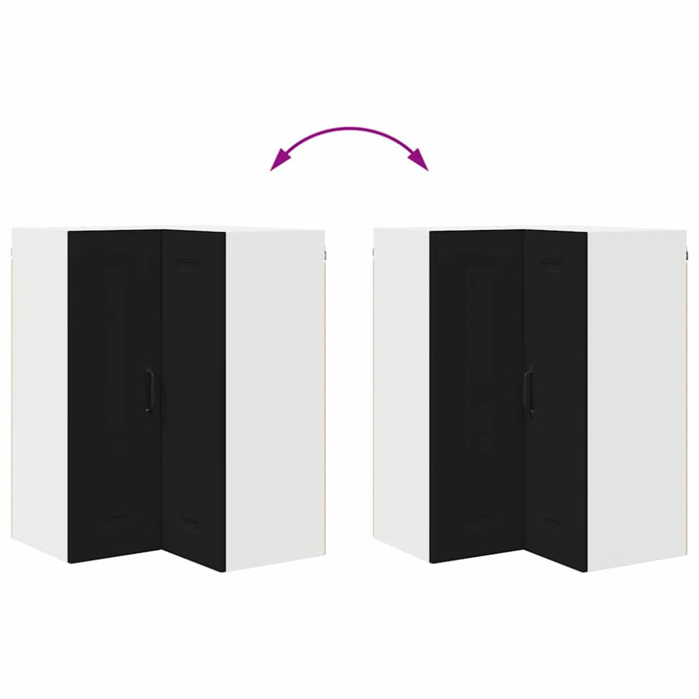 Produktbild för Diskmaskin panel Kalmar Svart 57 x 57 x 80 cm Konstruerat trä