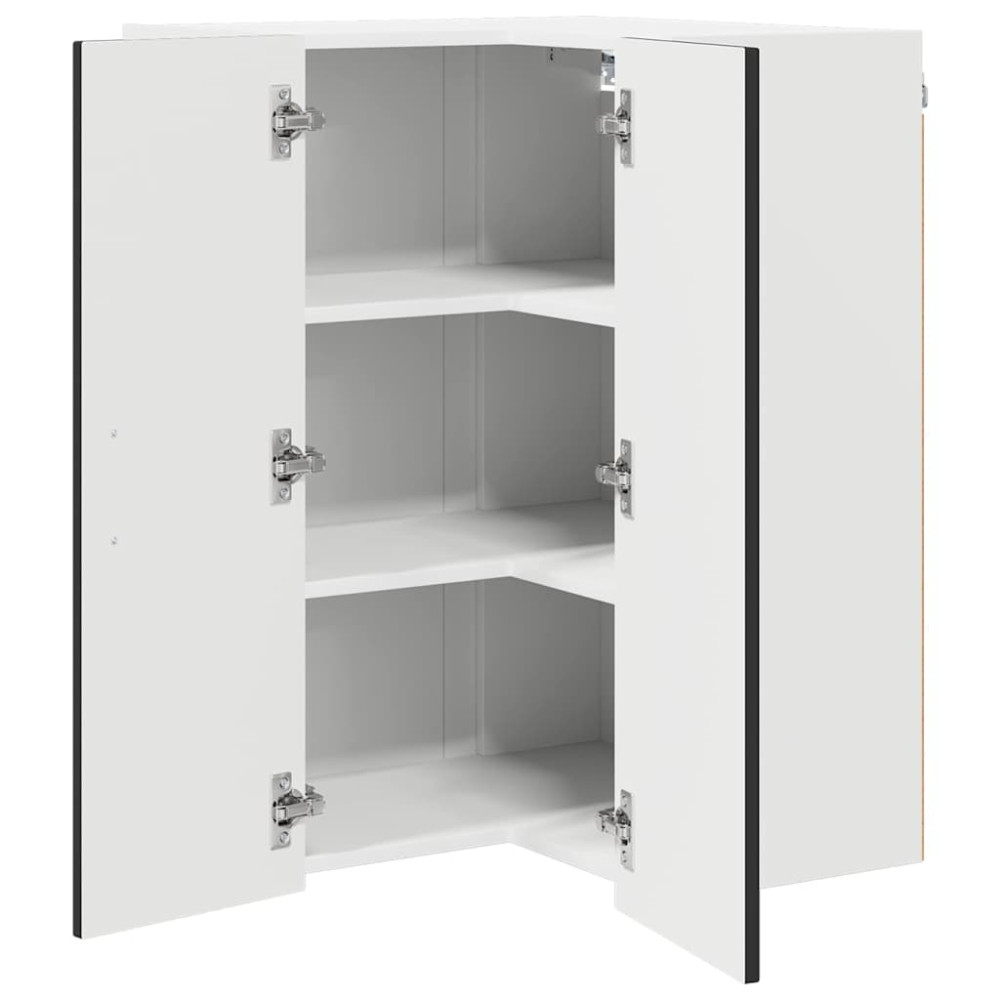Produktbild för Diskmaskin panel Kalmar Svart 57 x 57 x 80 cm Konstruerat trä