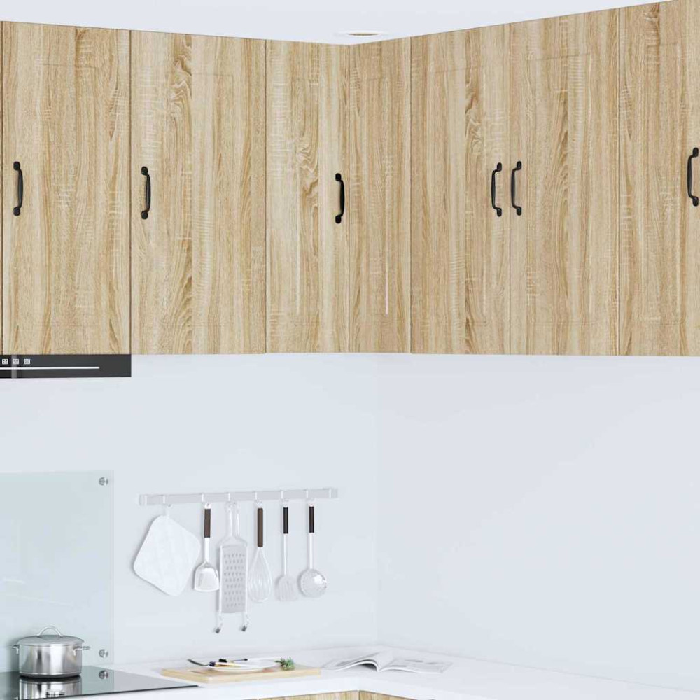 Produktbild för Diskmaskin panel Kalmar Sonoma-ek 57 x 57 x 80 cm