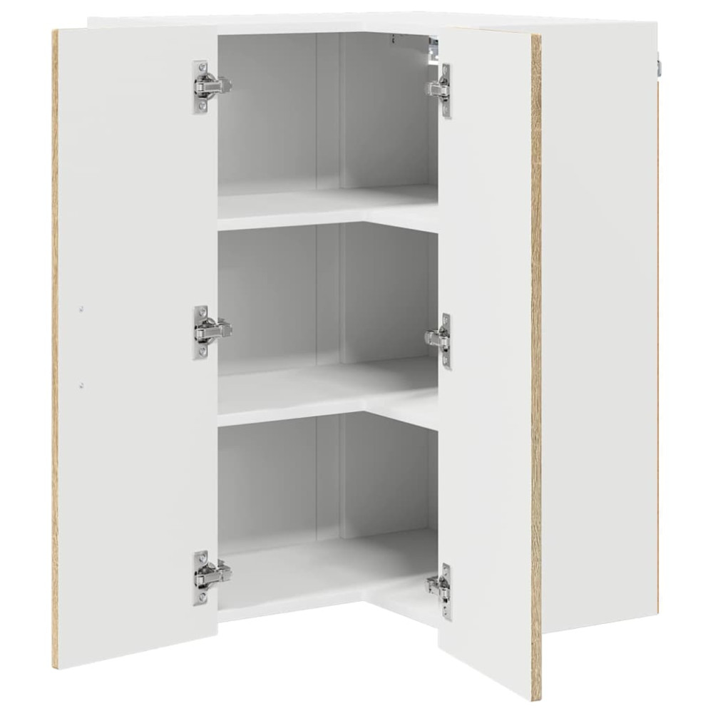 Produktbild för Diskmaskin panel Kalmar Sonoma-ek 57 x 57 x 80 cm