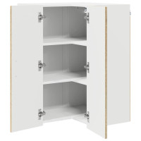 Produktbild för Diskmaskin panel Kalmar Sonoma-ek 57 x 57 x 80 cm