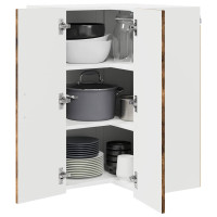 Produktbild för Diskmaskin panel Kalmar Rökt ek 57 x 57 x 80 cm Konstruerat trä